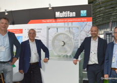 Standing in front of the MultiFan of Vostermans Ventilation was nice because of the summer climate in Hal 1.